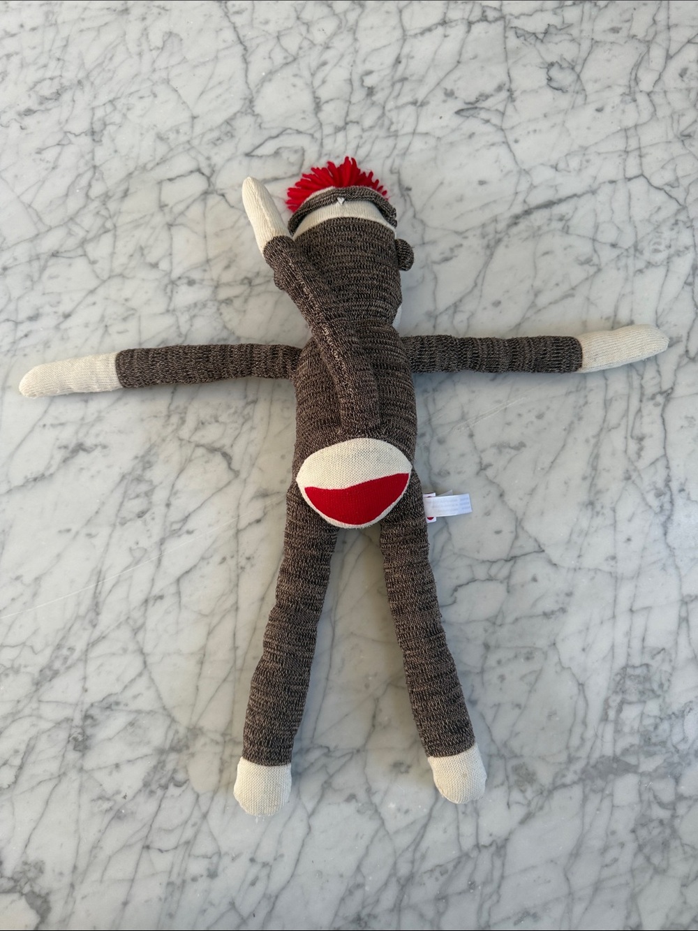 Schylling Monkey Sock Plush Toy 20” - Picture 5 of 8